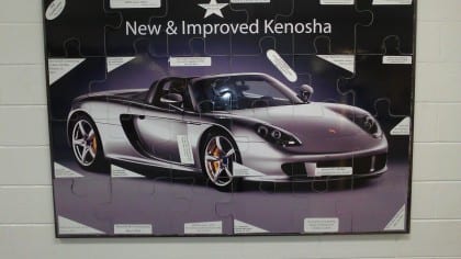 Completed Kenosha Porsche Puzzle